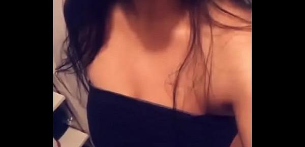  Sexy bebe showing her boobs
